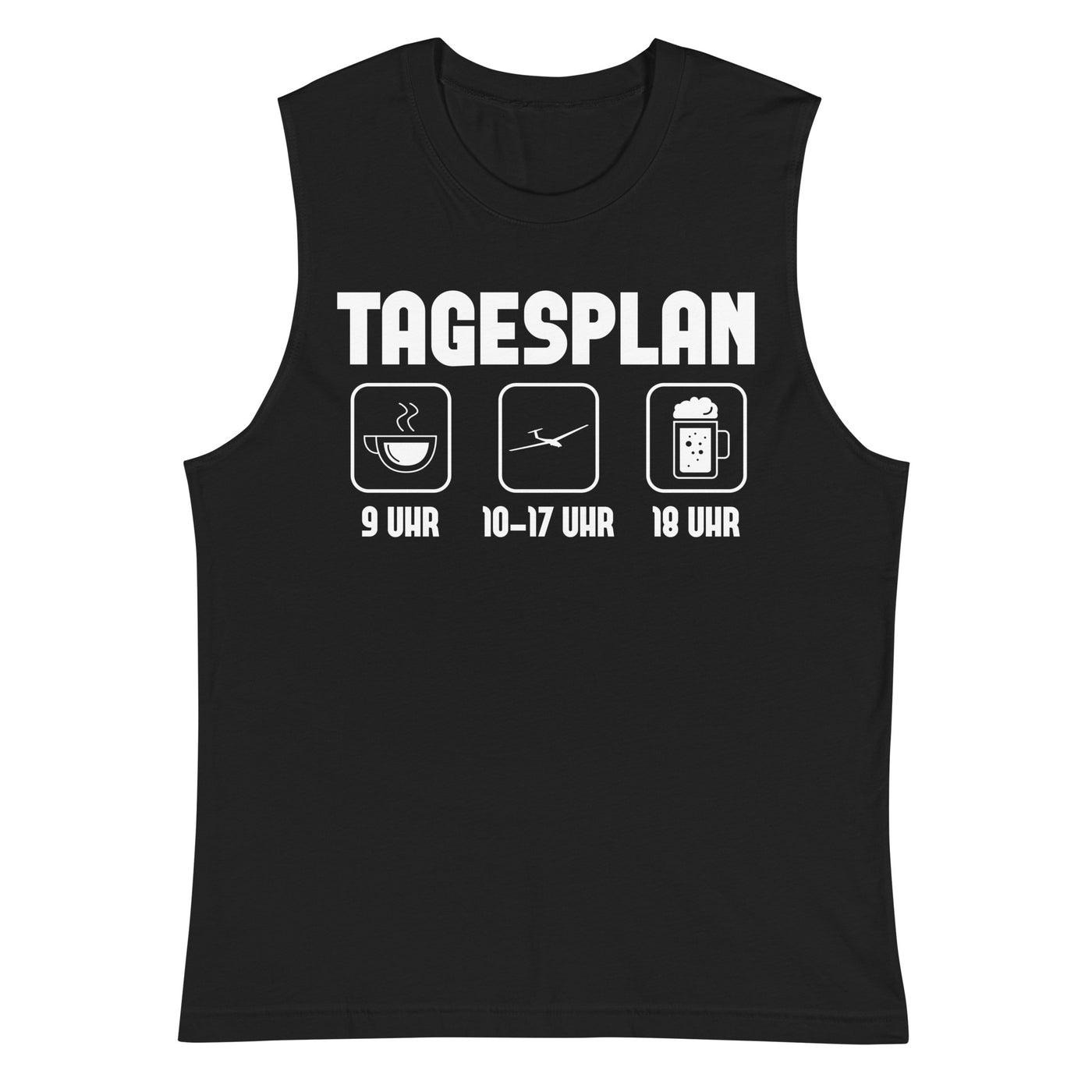 Tagesplan - - Muskelshirt (Unisex) berge xxx yyy zzz 2XL