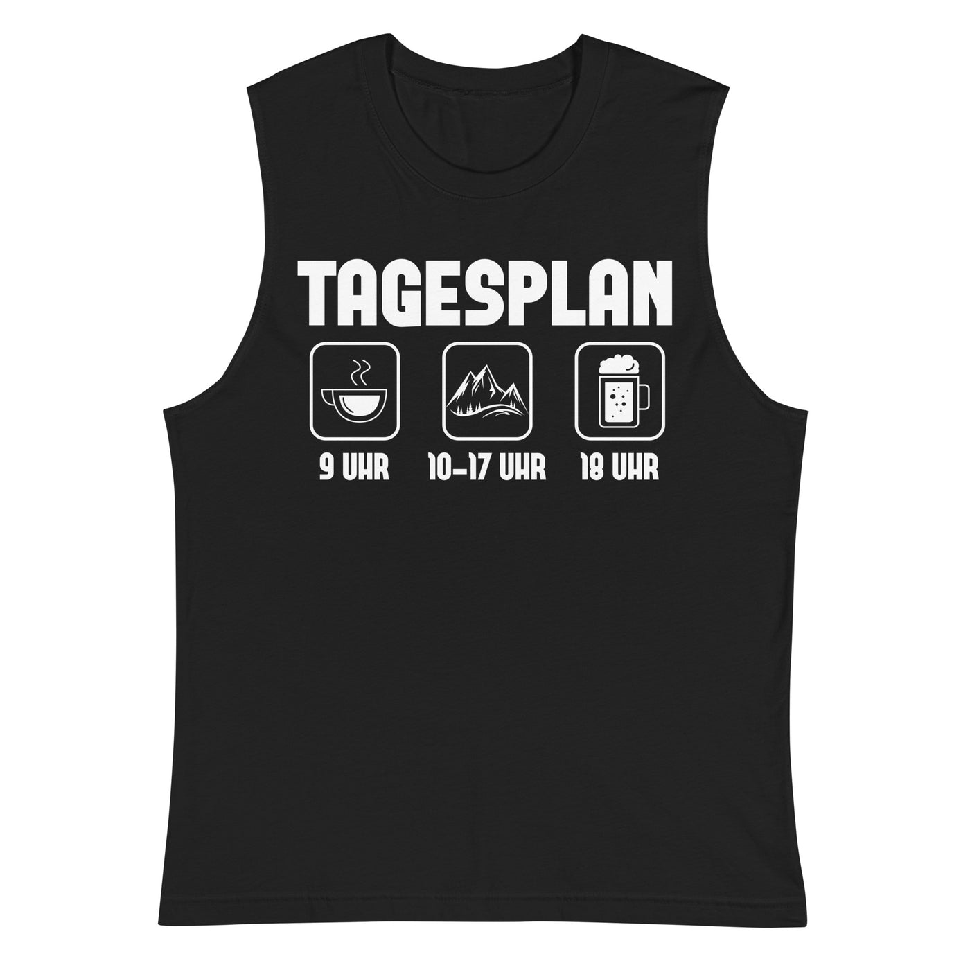 Tagesplan_-_(B) - Unisex Muscle Shirt | Bella + Canvas 3483