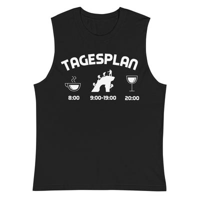 Tagesplan - Muskelshirt (Unisex) klettern xxx yyy zzz 2XL