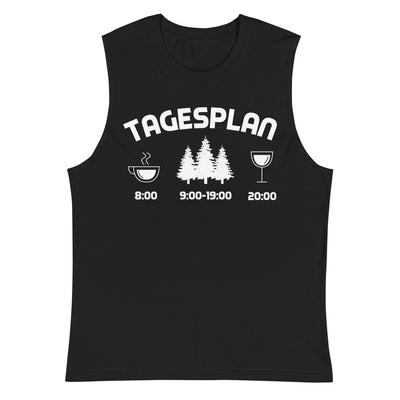 Tagesplan 3 - - Muskelshirt (Unisex) camping xxx yyy zzz 2XL