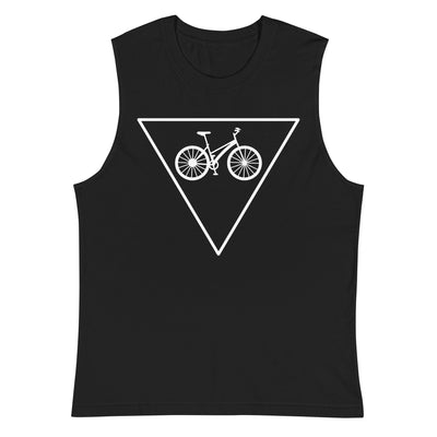 Dreieck_und_Fahrrad_-_(F) - Unisex Muscle Shirt | Bella + Canvas 3483 xxx yyy zzz 2XL