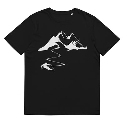 Skisüchtig - Herren Premium Organic T-Shirt ski Schwarz