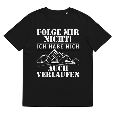 Folge Mir Nicht - Herren Premium Organic T-Shirt wandern Schwarz