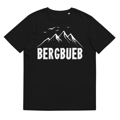 Bergbueb - Herren Premium Organic T-Shirt berge Schwarz