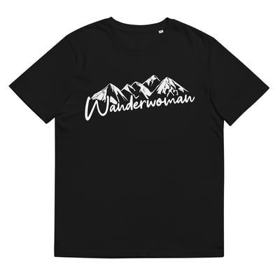 Wanderwoman - Herren Premium Organic T-Shirt berge wandern Schwarz