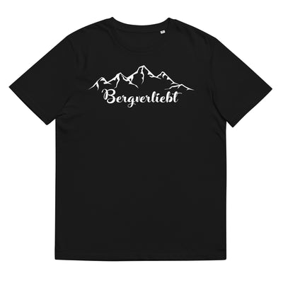 Bergverliebt (13) - Herren Premium Organic T-Shirt berge Schwarz