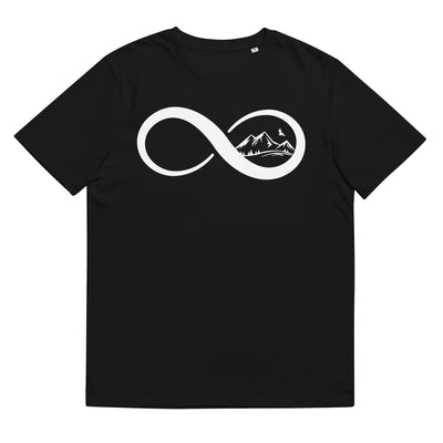 Infinity and Mountain - Herren Premium Organic T-Shirt berge xxx yyy zzz Black