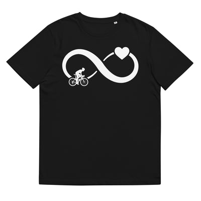Infinity Heart and Cycling 1 - Herren Premium Organic T-Shirt fahrrad xxx yyy zzz Black