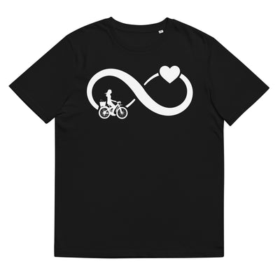Infinity Heart and Cycling 2 - Herren Premium Organic T-Shirt fahrrad xxx yyy zzz Black