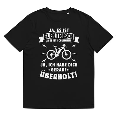 Ist elektrisch - Habe dich überholt - Herren Premium Organic T-Shirt e-bike xxx yyy zzz Black