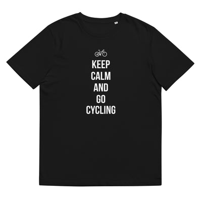 Keep calm and go cycling - Herren Premium Organic T-Shirt fahrrad xxx yyy zzz Black