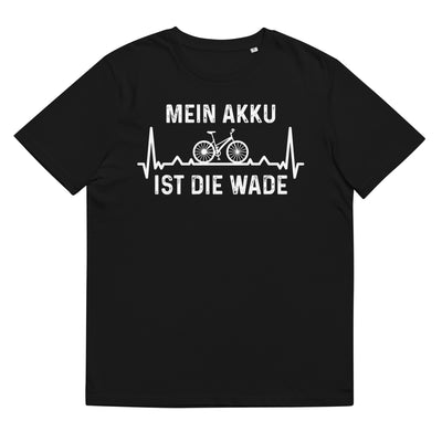Mein Akku Ist Die Wade 1 - Herren Premium Organic T-Shirt fahrrad xxx yyy zzz Black