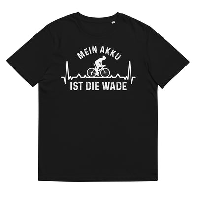 Mein Akku Ist Die Wade 3 - Herren Premium Organic T-Shirt fahrrad xxx yyy zzz Black