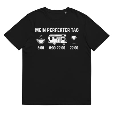 Mein Perfekter Tag - Herren Premium Organic T-Shirt camping xxx yyy zzz Black