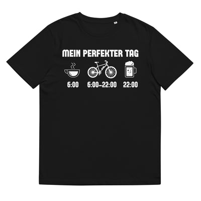 Mein Perfekter Tag - Herren Premium Organic T-Shirt e-bike xxx yyy zzz Black