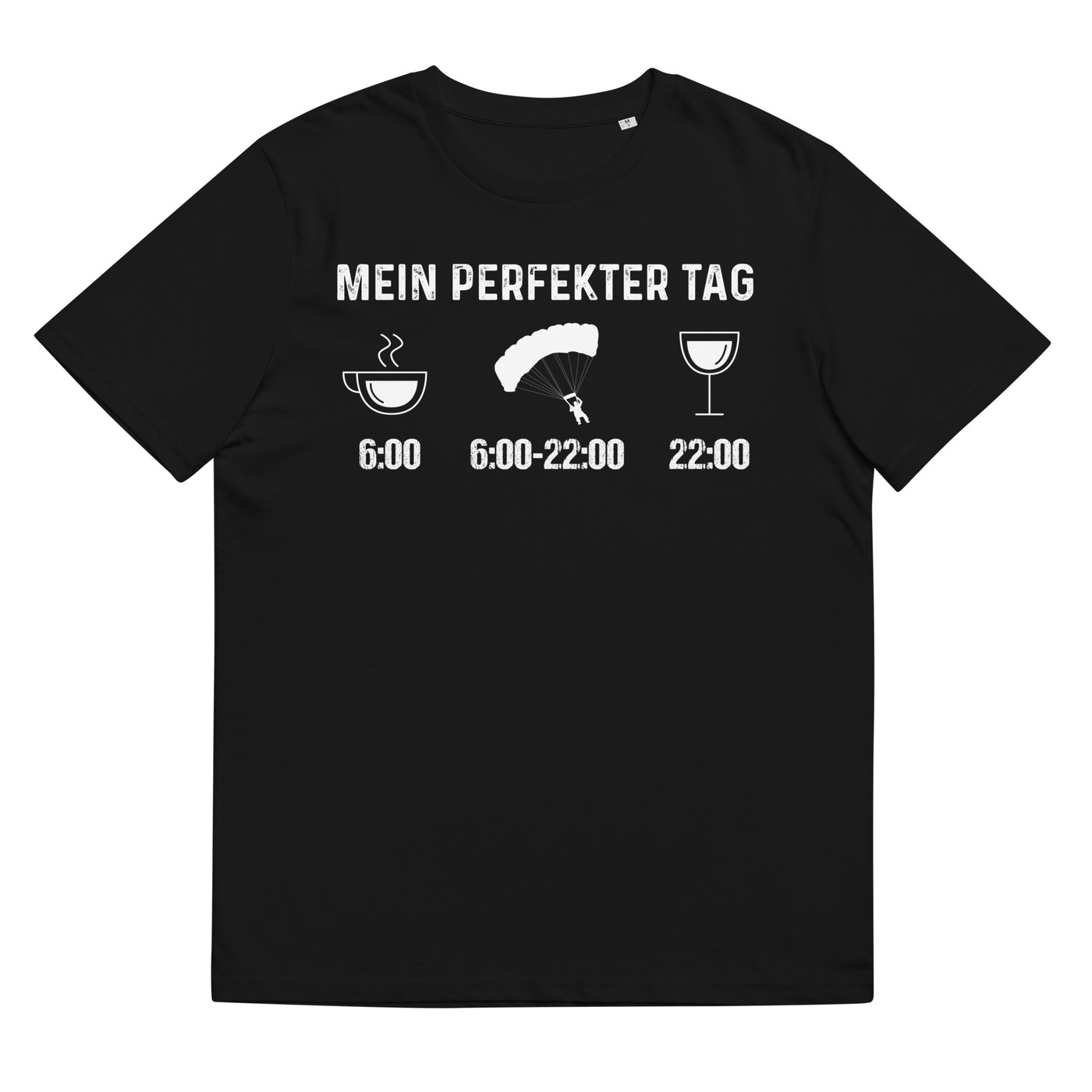 Mein Perfekter Tag 1 - Herren Premium Organic T-Shirt berge xxx yyy zzz Black