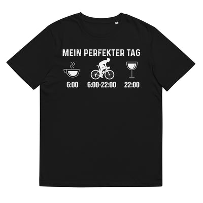 Mein Perfekter Tag 1 - Herren Premium Organic T-Shirt fahrrad xxx yyy zzz Black