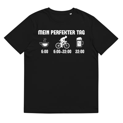Mein Perfekter Tag 1 - Herren Premium Organic T-Shirt fahrrad xxx yyy zzz Black