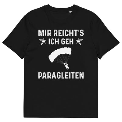 Mir Reicht's Ich Gen Paragleiten - Herren Premium Organic T-Shirt berge xxx yyy zzz Black