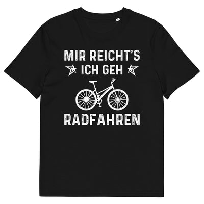Mir Reicht's Ich Gen Radfahren - Herren Premium Organic T-Shirt fahrrad xxx yyy zzz Black