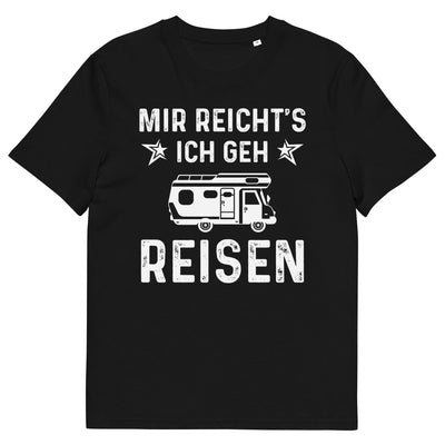 Mir Reicht's Ich Gen Reisen - Herren Premium Organic T-Shirt camping xxx yyy zzz Black