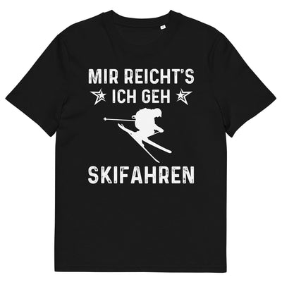 Mir Reicht's Ich Gen Skifahren - Herren Premium Organic T-Shirt klettern ski xxx yyy zzz Black