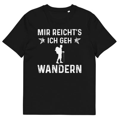 Mir Reicht's Ich Gen Wandern - Herren Premium Organic T-Shirt wandern xxx yyy zzz Black