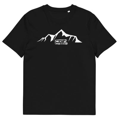 Berge - Camping Van - Herren Premium Organic T-Shirt camping xxx yyy zzz Black