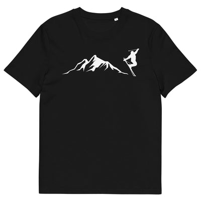 Berge - Skifahren - (14) - Herren Premium Organic T-Shirt klettern ski xxx yyy zzz Black