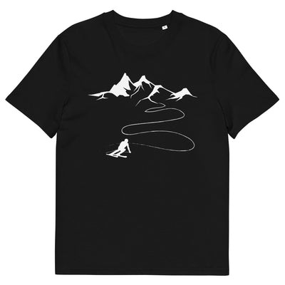 Berge - Skifahren - Herren Premium Organic T-Shirt klettern ski xxx yyy zzz Black