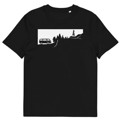 Berge - Bäume - Camping Van - Herren Premium Organic T-Shirt camping xxx yyy zzz Black