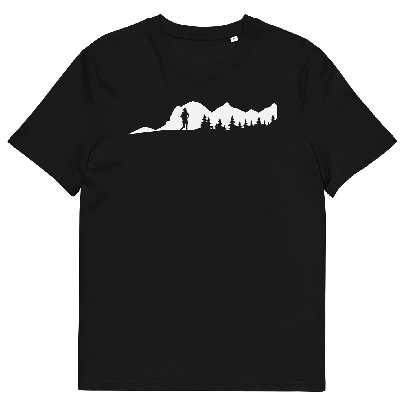 Berge - Bäume - Wandern - Herren Premium Organic T-Shirt wandern xxx yyy zzz Black