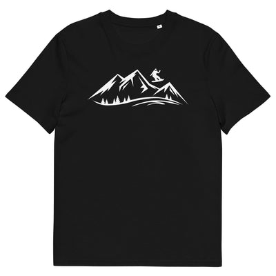 Berge und Snowboarding - Herren Premium Organic T-Shirt snowboarden xxx yyy zzz Black