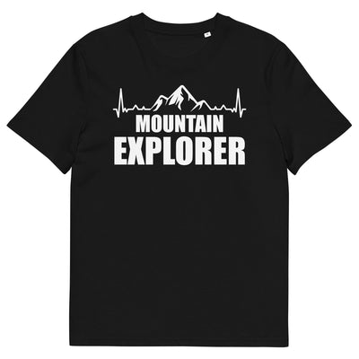 Berge Explorer 1 - Herren Premium Organic T-Shirt berge xxx yyy zzz Black
