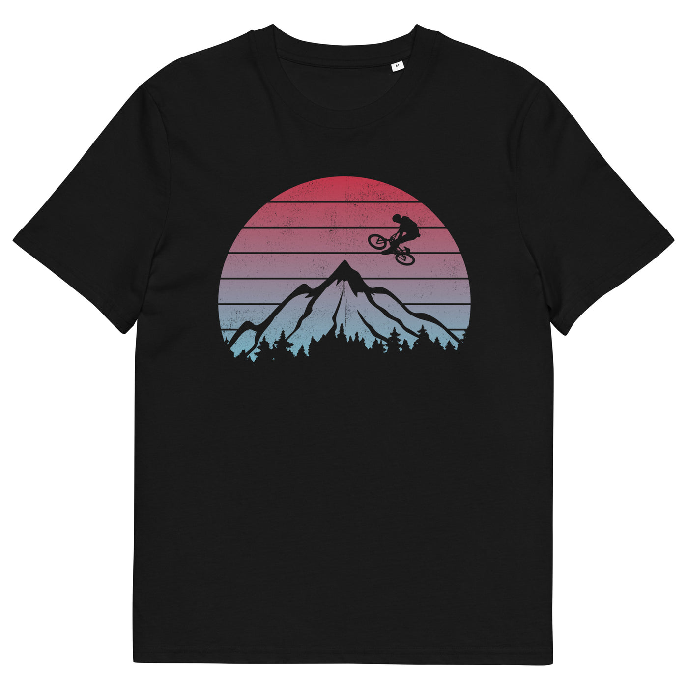 Mountainbiken Vintage - (M) - Herren Premium Organic T-Shirt xxx yyy zzz Black