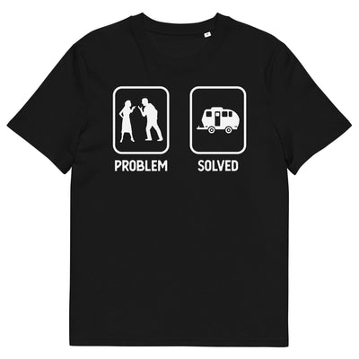 Problem Solved - Camping Caravan - Herren Premium Organic T-Shirt camping xxx yyy zzz Black