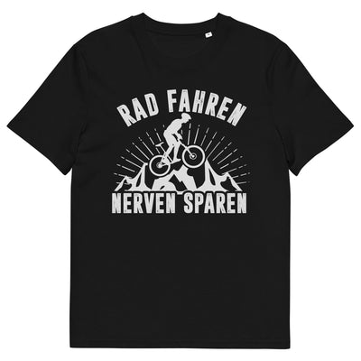 Rad fahren Nerven sparen - (F) - Herren Premium Organic T-Shirt xxx yyy zzz Black