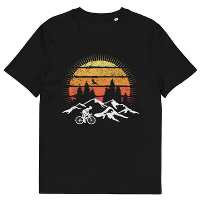 Radfahrer und Sonne Vintage - Herren Premium Organic T-Shirt fahrrad xxx yyy zzz Black