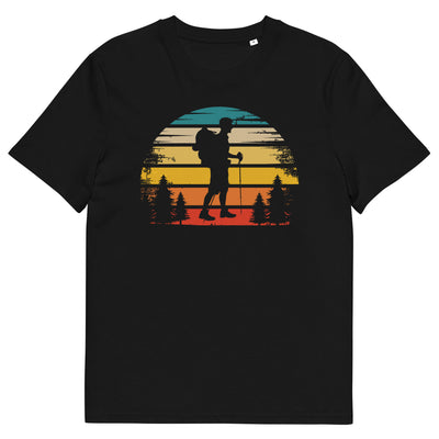 Retro Sonne und Wandern - - Herren Premium Organic T-Shirt wandern xxx yyy zzz Black