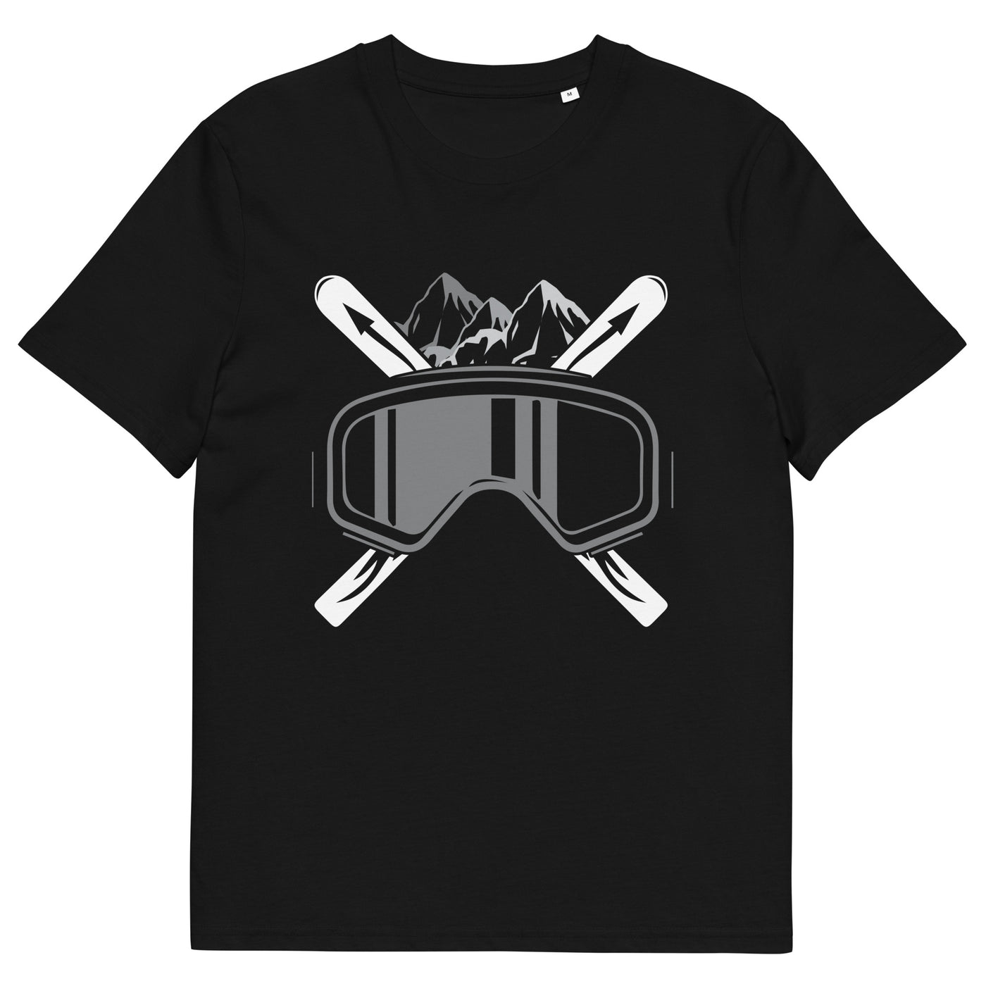 Schifoan - Herren Premium Organic T-Shirt klettern ski xxx yyy zzz Black