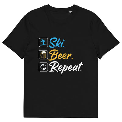 Ski. Bär. Repeat. - (S.K) - Herren Premium Organic T-Shirt klettern xxx yyy zzz Black