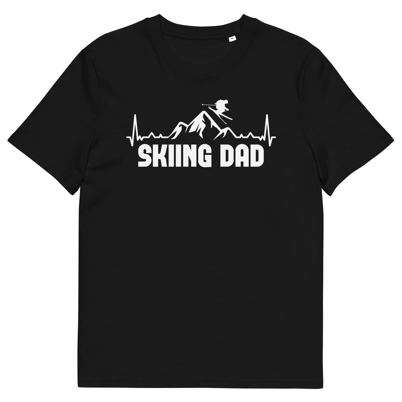 Skifahren Dad 1 - Herren Premium Organic T-Shirt klettern ski xxx yyy zzz Black
