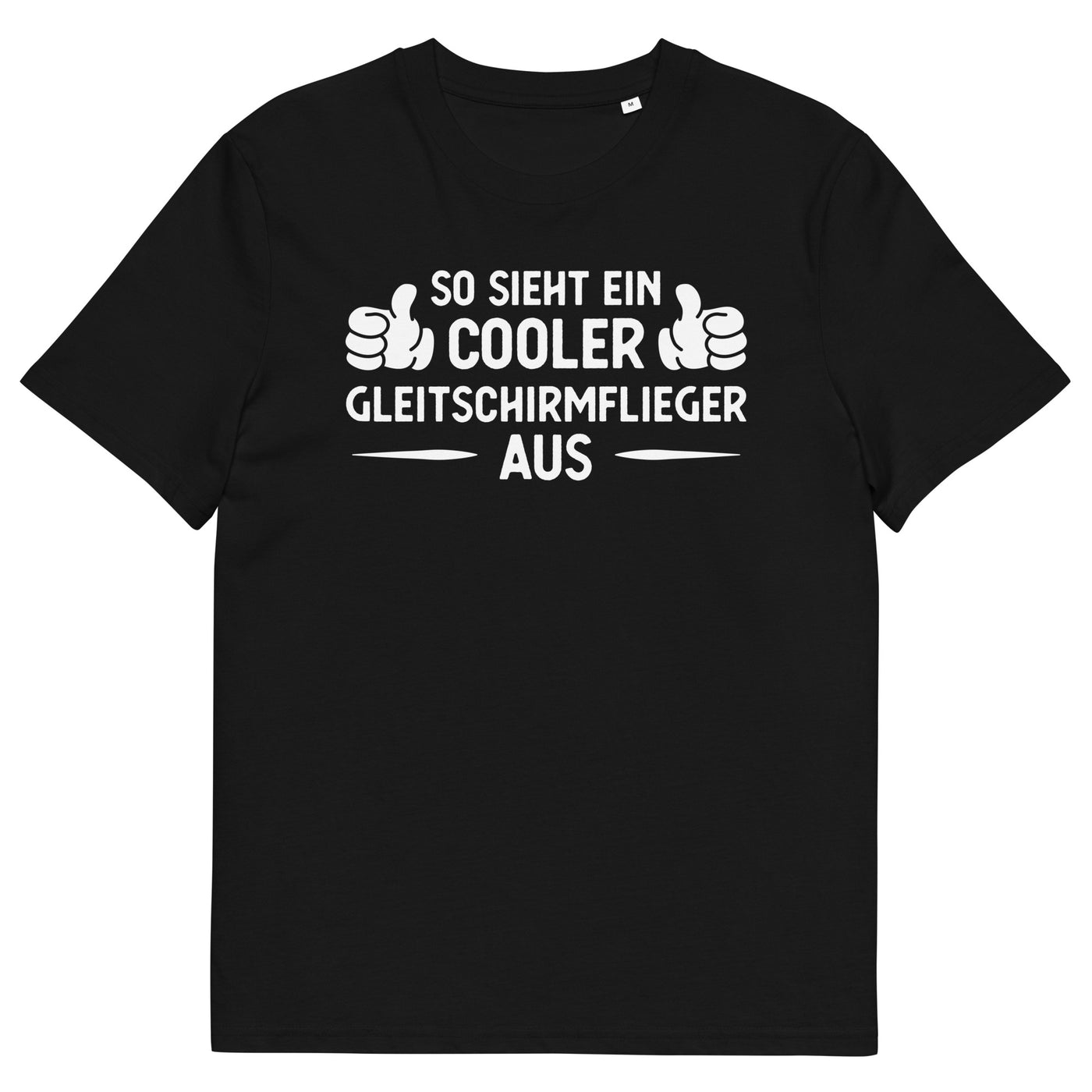 So Sieht Ein Cooler Gleitschirmflieger Aus - Herren Premium Organic T-Shirt berge xxx yyy zzz Black
