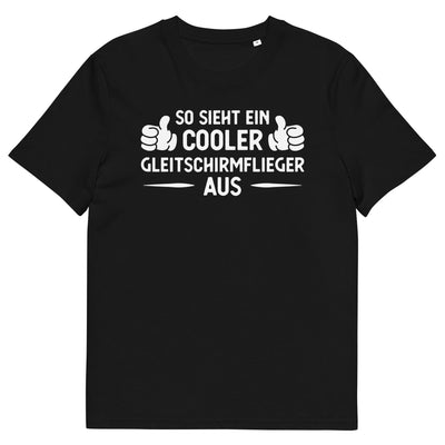 So Sieht Ein Cooler Gleitschirmflieger Aus - Herren Premium Organic T-Shirt berge xxx yyy zzz Black