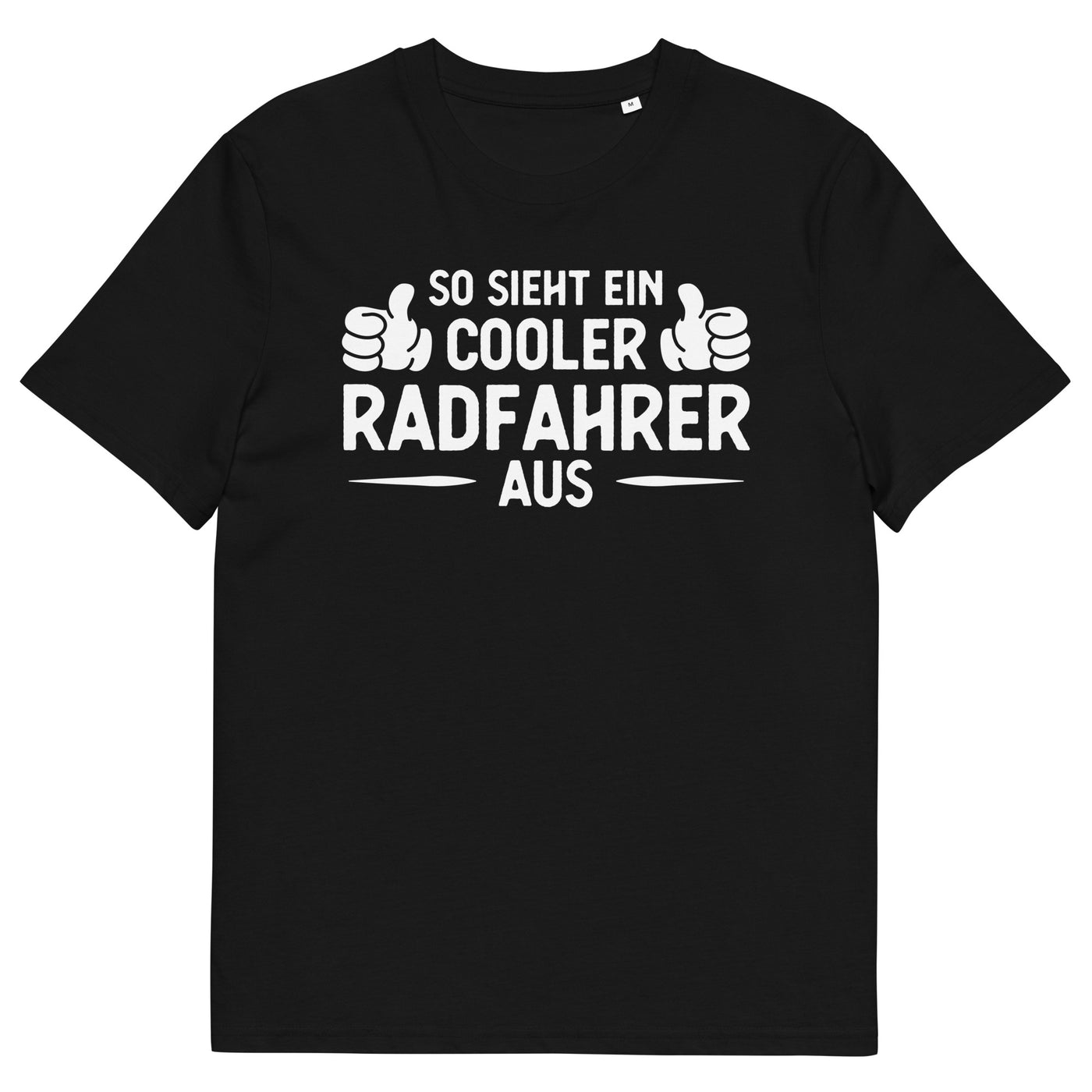 So Sieht Ein Cooler Radfahrer Aus - Herren Premium Organic T-Shirt fahrrad xxx yyy zzz Black