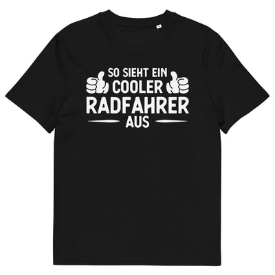 So Sieht Ein Cooler Radfahrer Aus - Herren Premium Organic T-Shirt fahrrad xxx yyy zzz Black