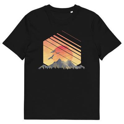 Sonnenaufgang Alpen - Herren Premium Organic T-Shirt berge xxx yyy zzz Black