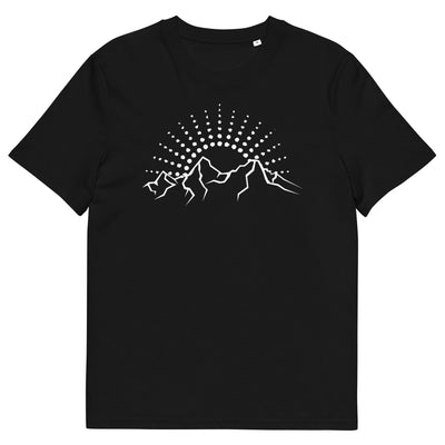 Sonne_-_Berge_(B)(2) - Unisex Organic Cotton T-Shirt | Stanley/Stella STTU755 xxx yyy zzz Black