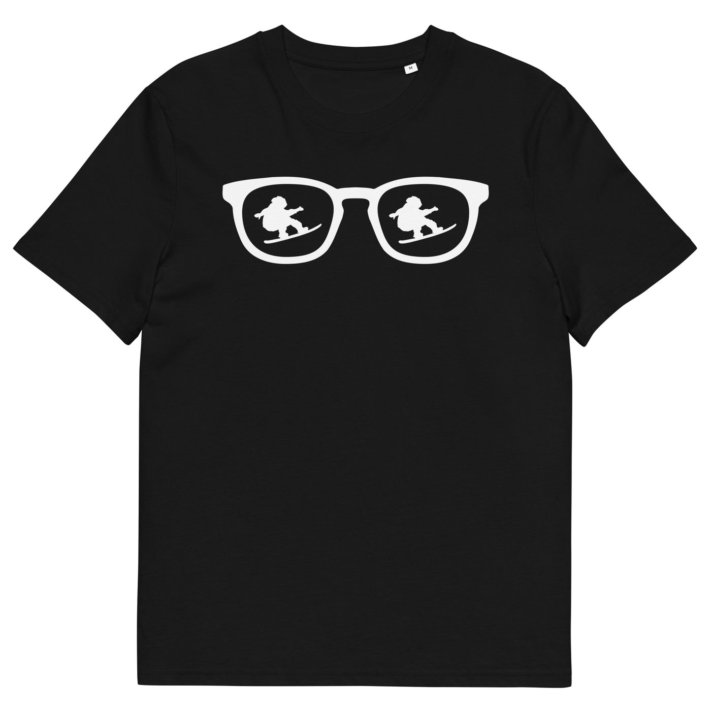 Sonnenbrille und Snowboarding - Herren Premium Organic T-Shirt snowboarden xxx yyy zzz Black