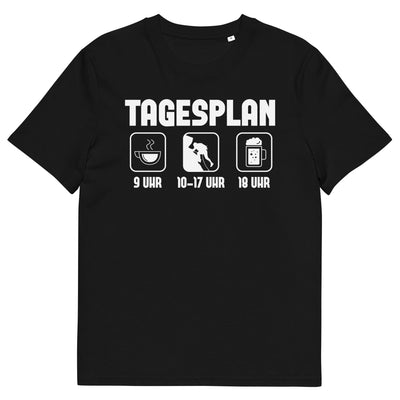 Tagesplan - (K) - Herren Premium Organic T-Shirt klettern xxx yyy zzz Black